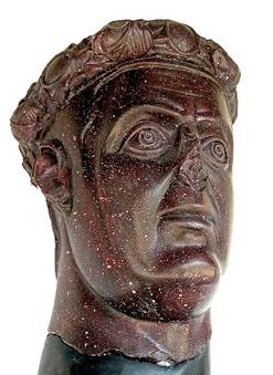Galerius Roman Emperor  reigned 305-311 CE Palace in Romuliana Gamzigrad